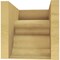 Ekena Millwork 11"W x 11"D x 11"H Wide Highland Rough Cedar Woodgrain TimberThane Corbel, Primed Tan CORUR11X11X11HLDRCPR - alternate 4
